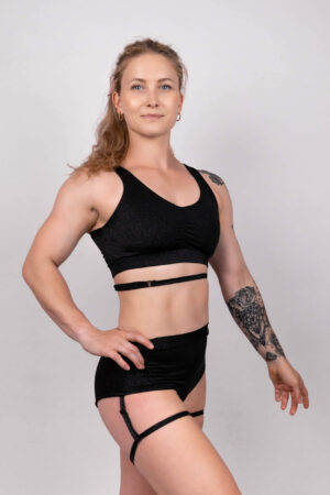 Komplet top Azurra Szorty Susanna Glitter